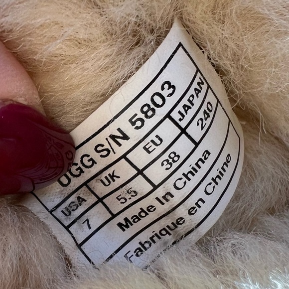 Ugg Bailey Button Fold Down Boots size - Picture 11 of 11